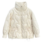 Veste matelassée coeur
