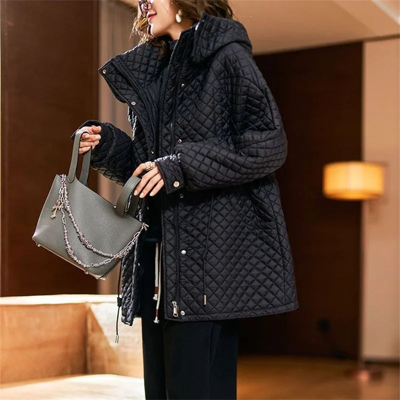 Coupe vent matelassé femme