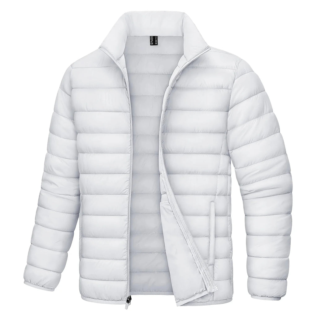 veste matelassée homme blanc