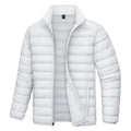 veste matelassée homme blanc