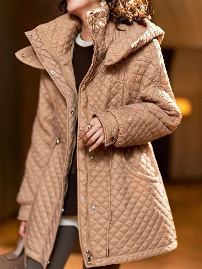 Coupe vent matelassé femme