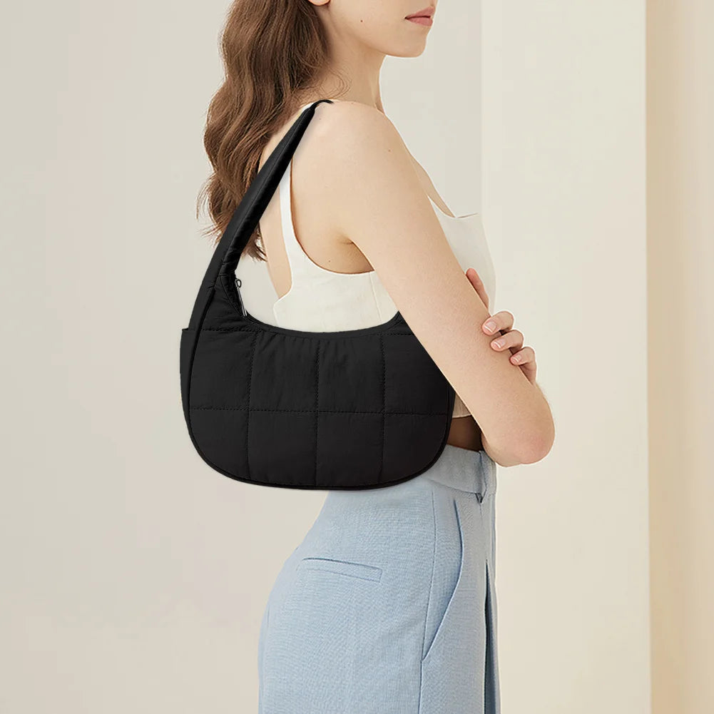 sac demi lune matelassé