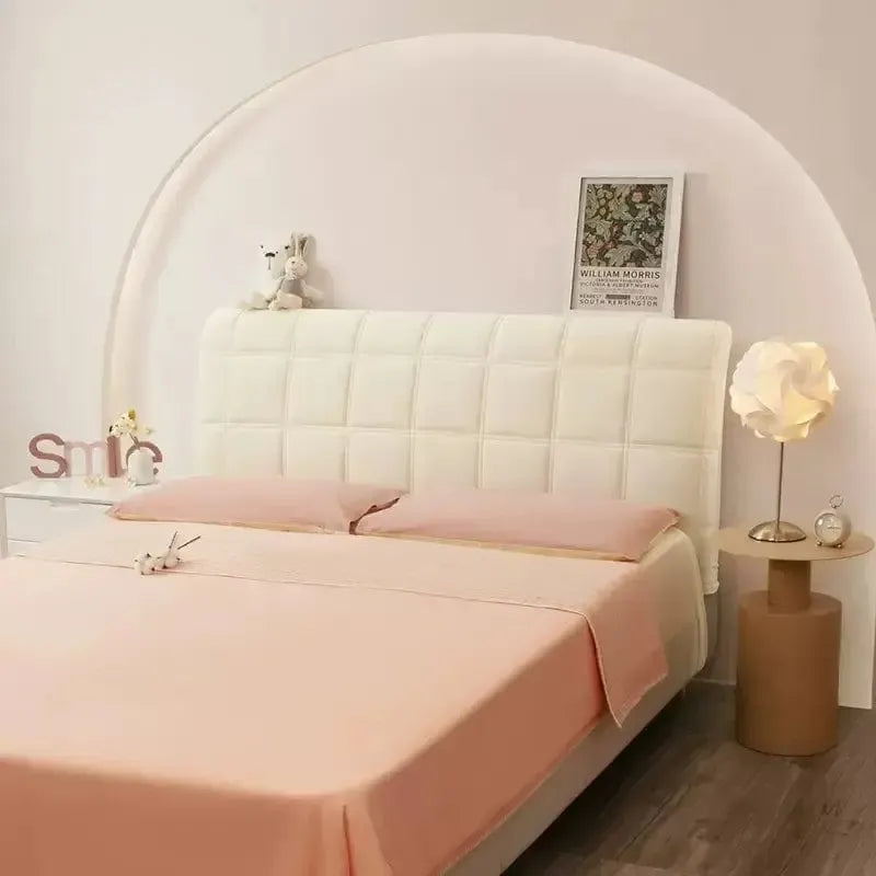 Tête de lit housse matelassée Beige-Atelier Matelassé