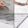 Tête de lit housse matelassée Design Gris dark-Atelier Matelassé