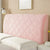 Tête de lit housse matelassée velvet Rose-Atelier Matelassé