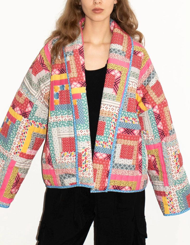 Veste indienne matelassée-Atelier Matelassé