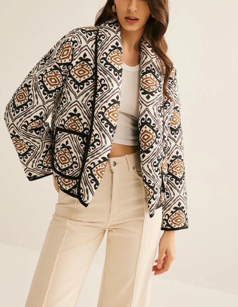 Veste matelassée Automne-Atelier Matelassé