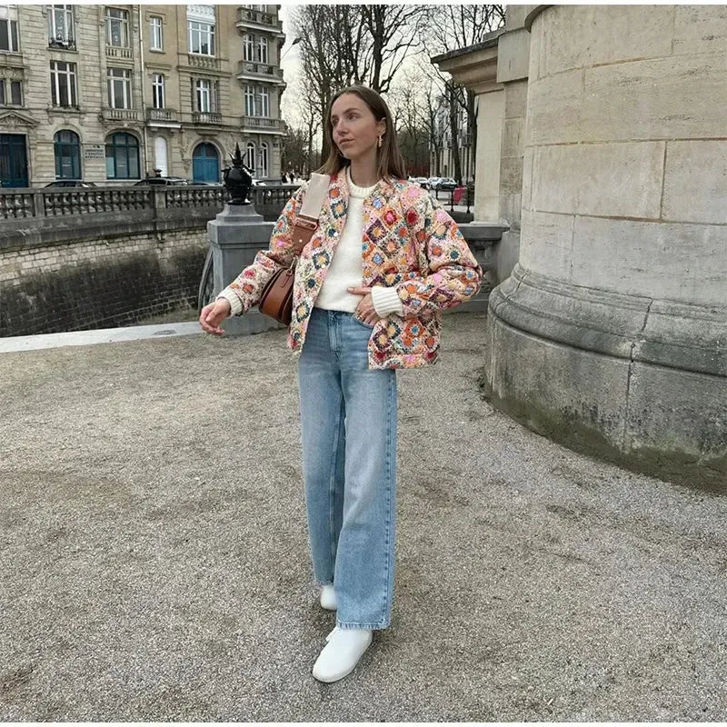 Veste matelassée Colorée-Atelier Matelassé