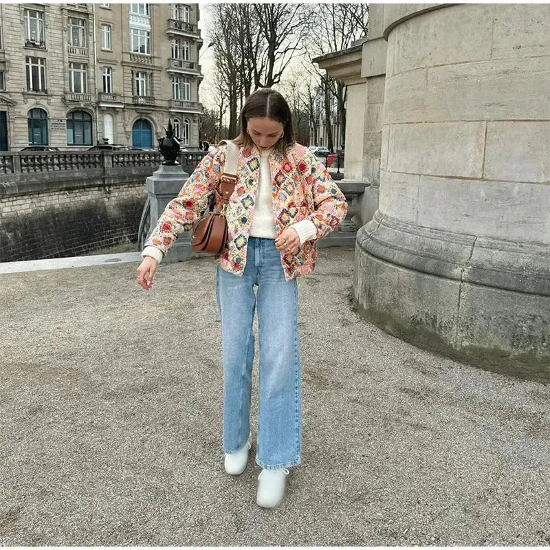 Veste matelassée Colorée-Atelier Matelassé