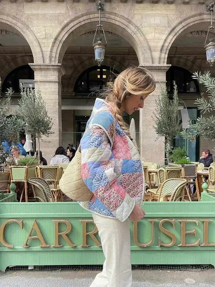 Veste matelassée Coton-Atelier Matelassé