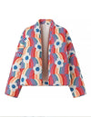 Veste matelassée Peace & Love-Atelier Matelassé