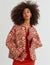 Veste matelassée Rouge Femme-Atelier Matelassé