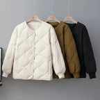 Veste matelassée casual Noire-Atelier Matelassé