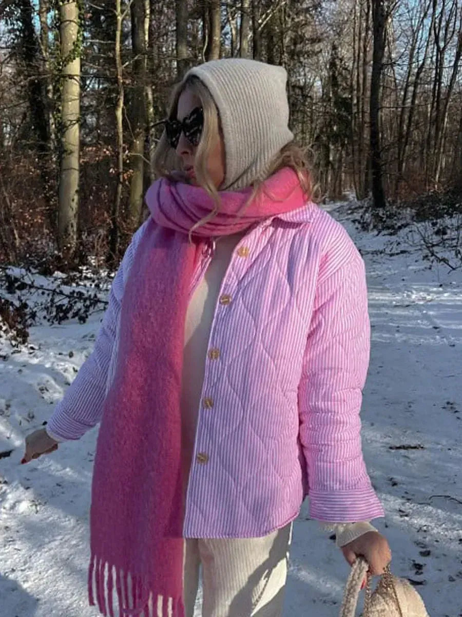 Veste matelassée chic-Atelier Matelassé