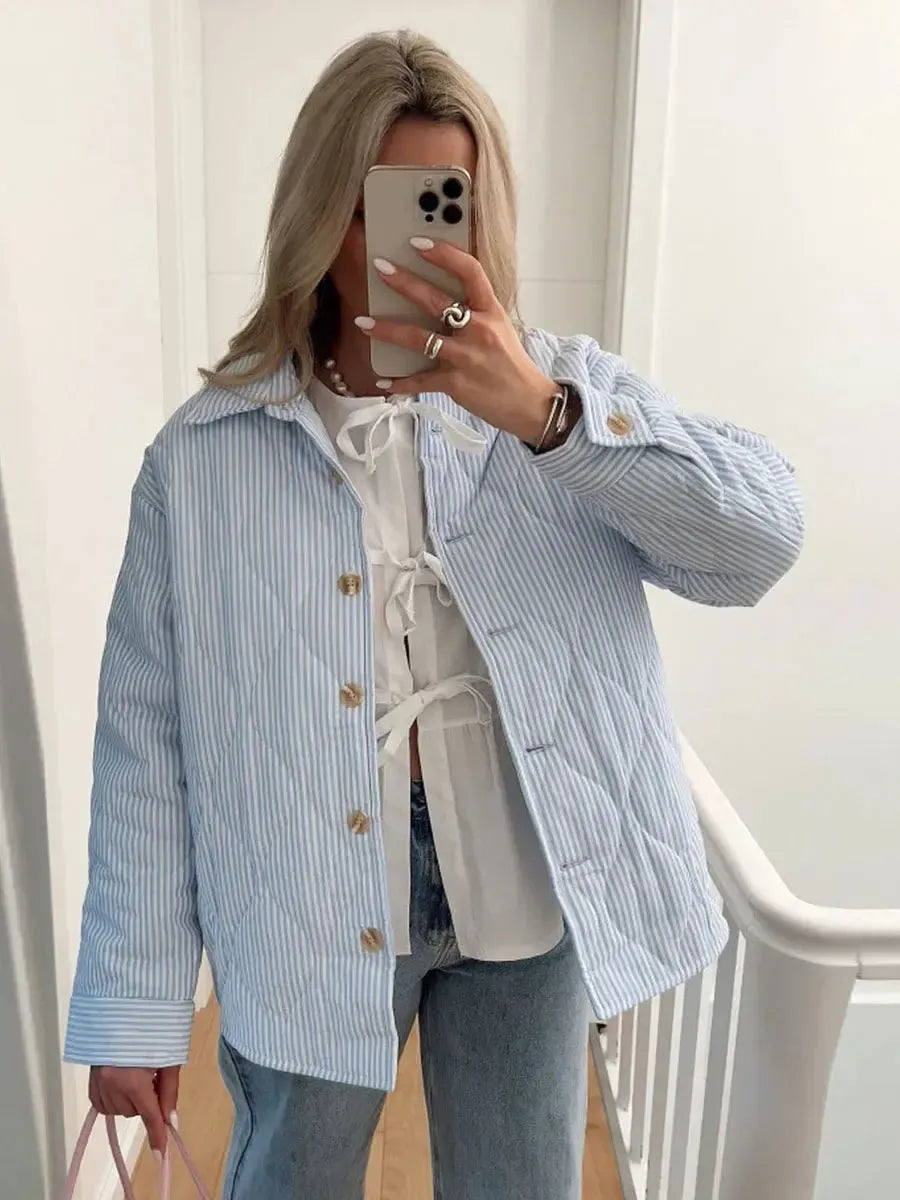 Veste matelassée chic-Atelier Matelassé