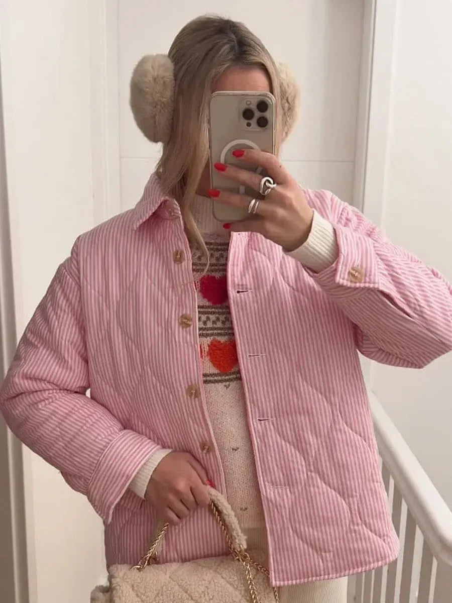 Veste matelassée chic-Atelier Matelassé