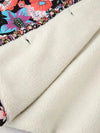 Veste matelassée fleurie Mi-saison-Atelier Matelassé