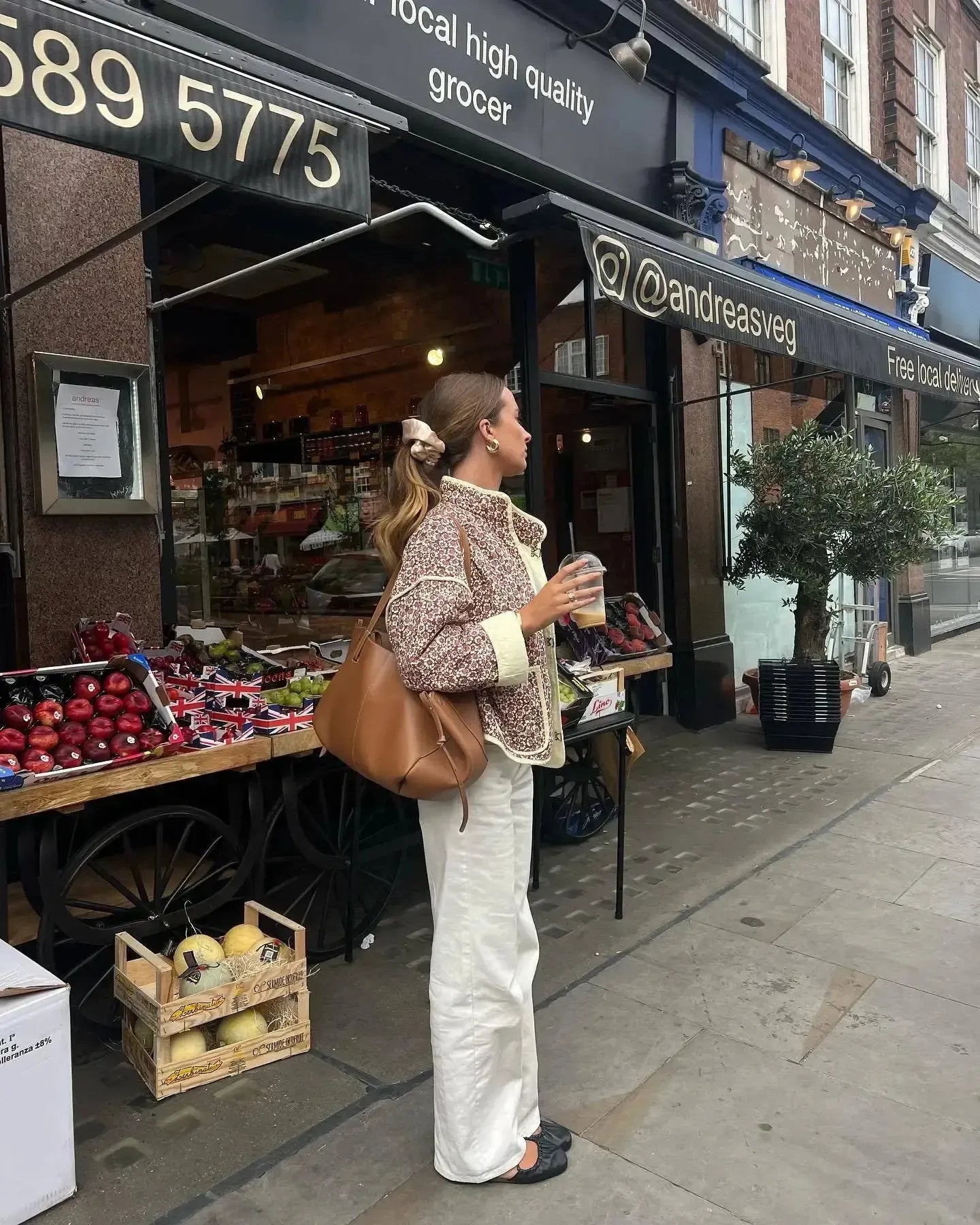Veste matelassée légère florale femme-Atelier Matelassé
