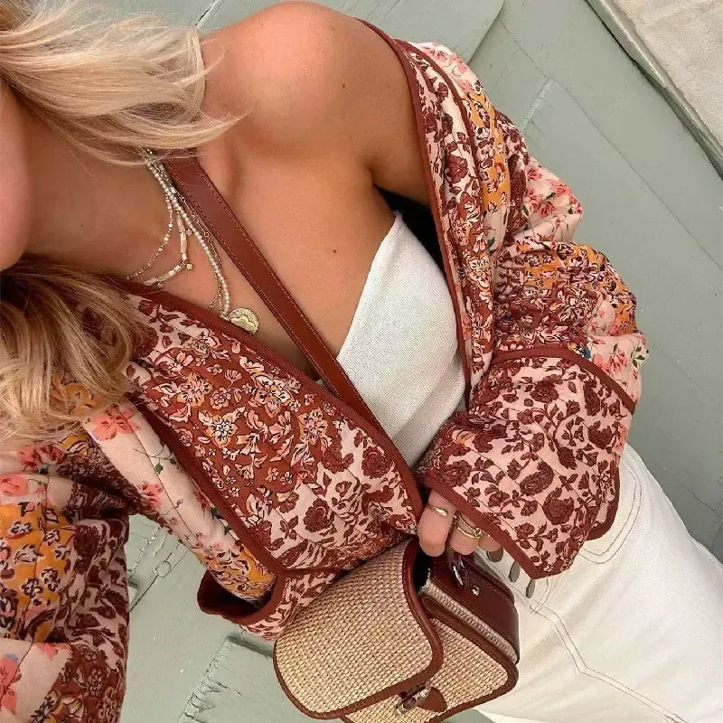 Veste matelassée motif-Atelier Matelassé