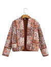 Veste matelassée motif-Atelier Matelassé