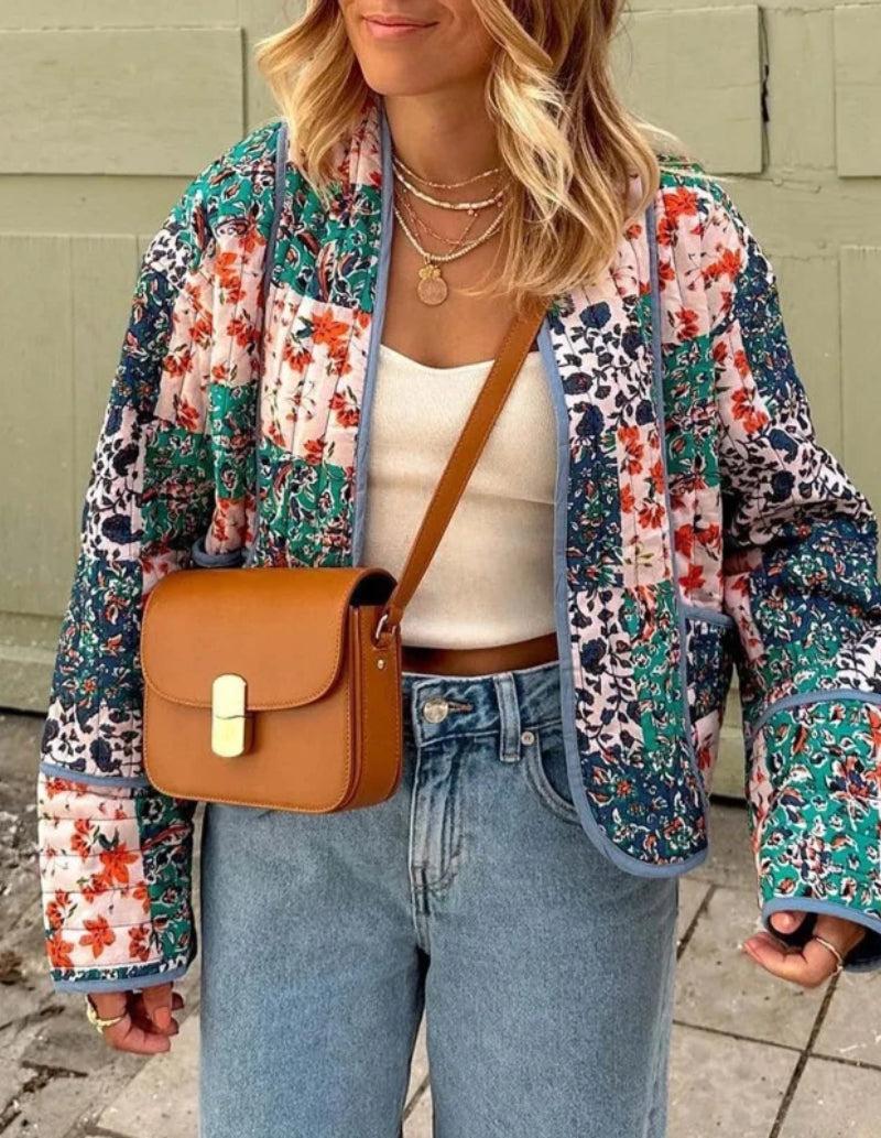 Veste matelassée motif-Atelier Matelassé