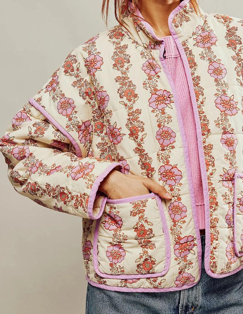 Veste matelassée vintage-Atelier Matelassé