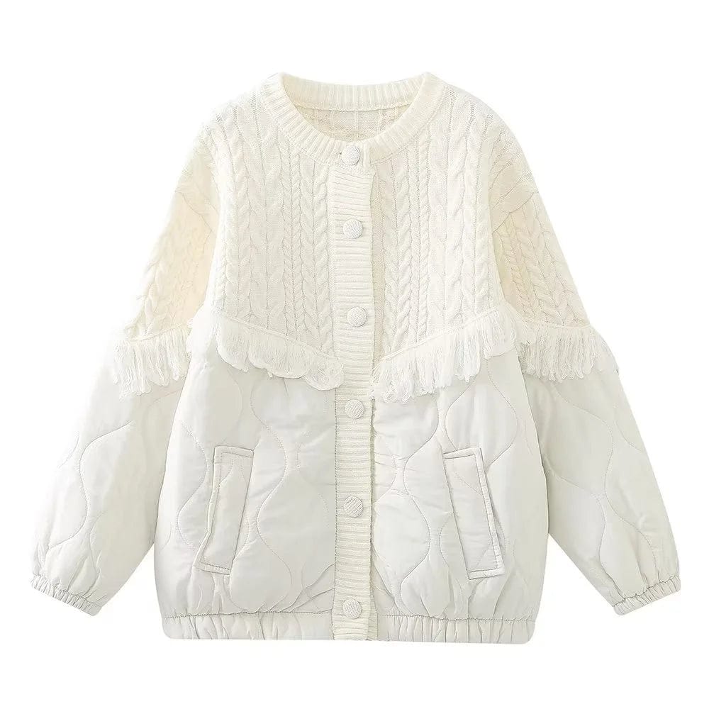 Gilet matelassé femme overzise Blanc