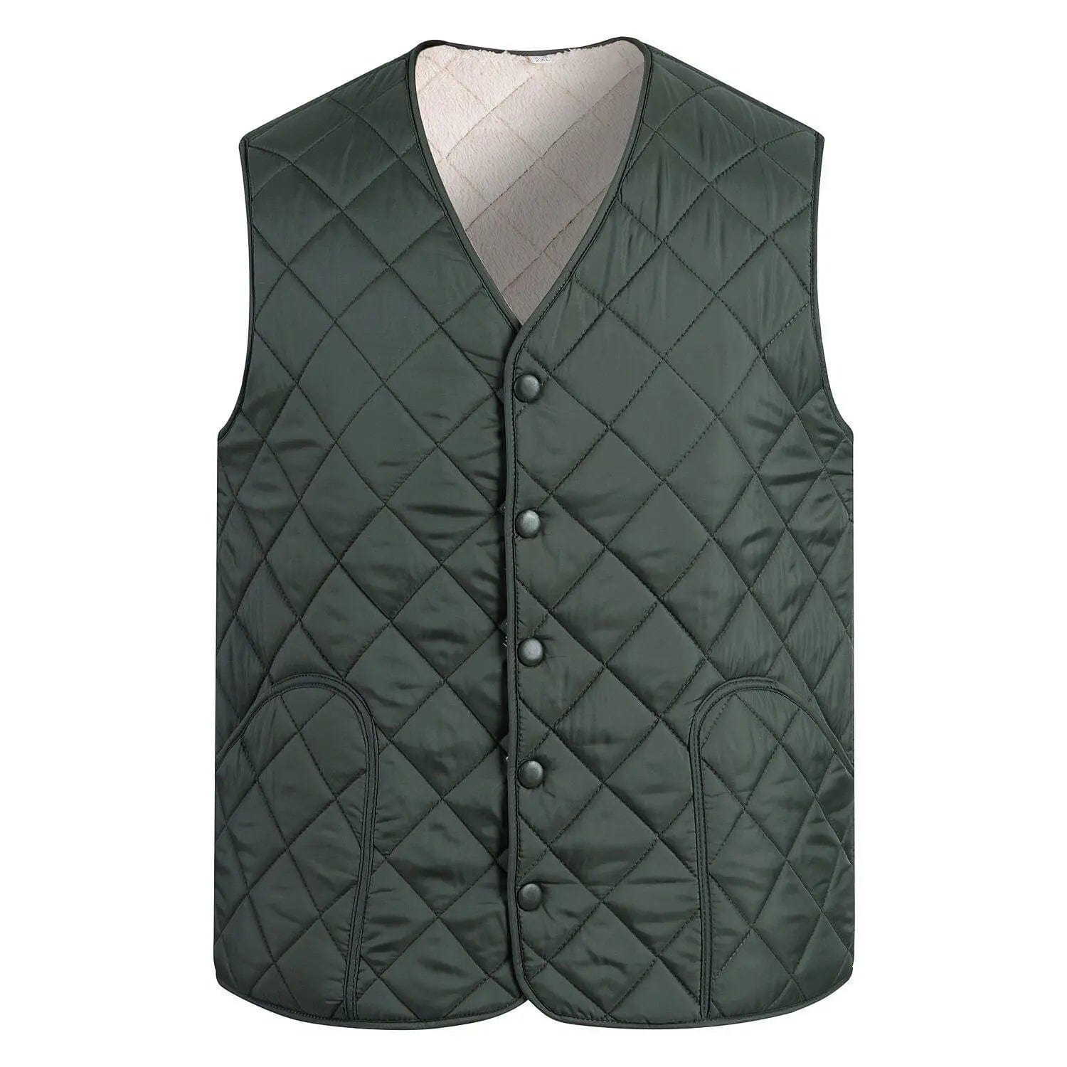 Gilet matelassé homme Vert