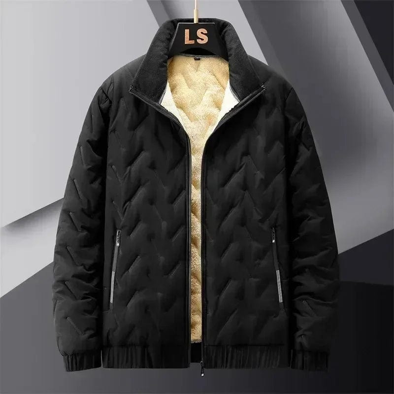 Manteau matelassé hiver Noir