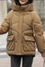 Parka Matelassé Caramel Poche XXL