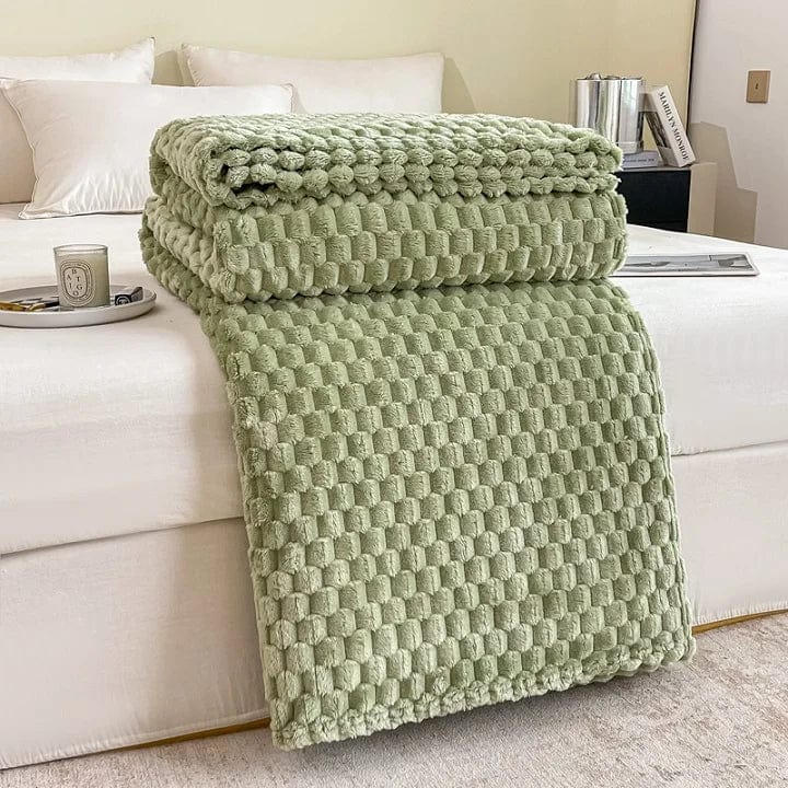 Plaid matelassé Vert