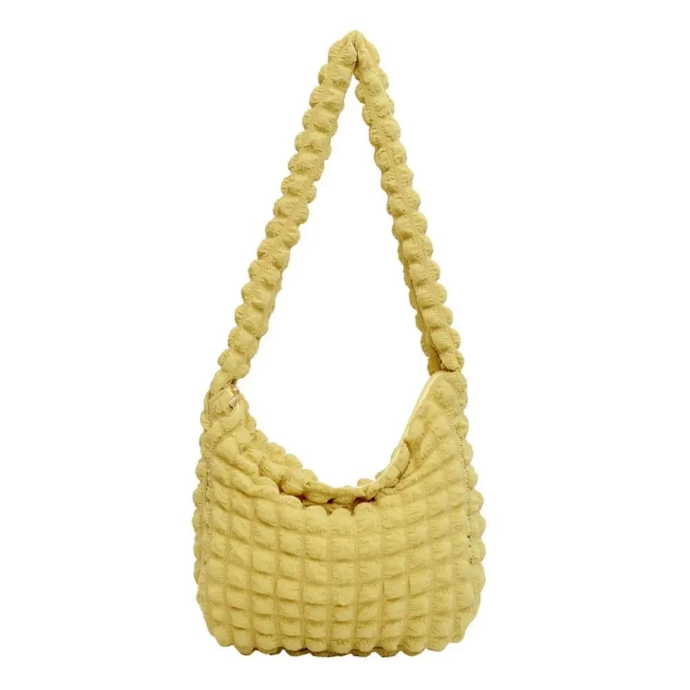 Sac matelassé tote-bag Jaune