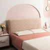 Tête de lit housse matelassée Design Rose poudré