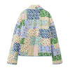 Veste matelassée patchwork fleurie